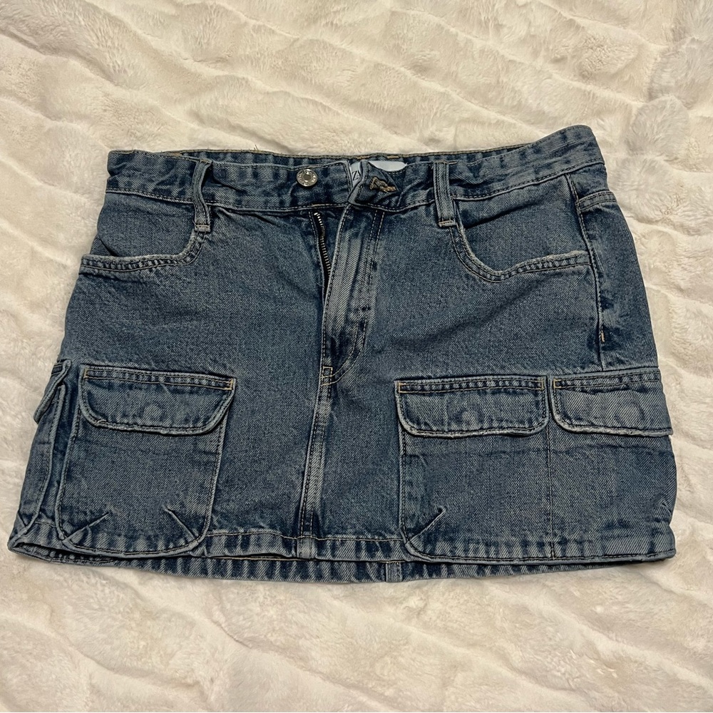 Zara cargo skirt